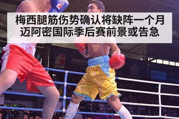 梅西腿筋伤势确认将缺阵一个月 迈阿密国际季后赛前景或告急